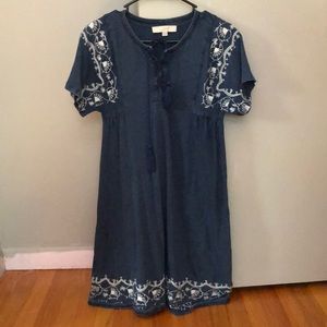 XS chambray Loft dress